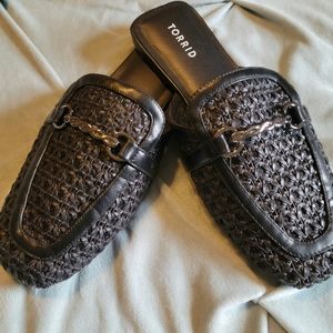 torrid size 10 Wide loafer mules
